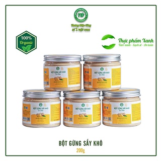 Bột Gừng Sấy Khô Trí Đức - 200gr ( hũ 500ml)
