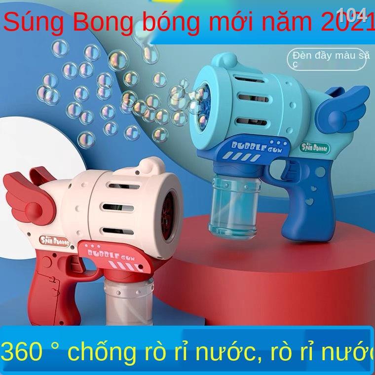 CNet người nổi tiếng giống nhau máy thổi bong bóng cô gái tim in bong bóng tự động máy ảnh trẻ em súng bắn bong bóng sún