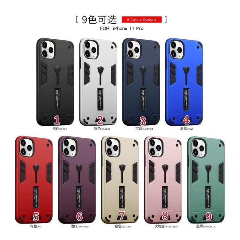 Ốp điện thoại cứng chống sốc chống rơi 2 trong 1 cho Infinix Hot 9 / Note 7 / Note 7 Lite / Samsung Galaxy A01 / A01 Core