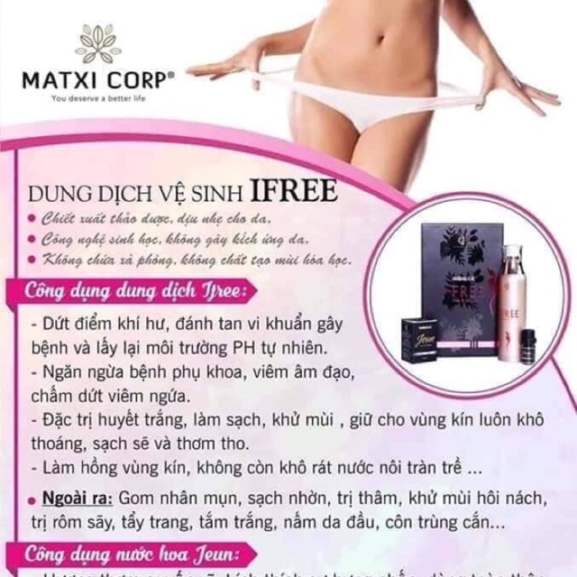 Dung dịch vệ sinh dạng sinh học IFREE
