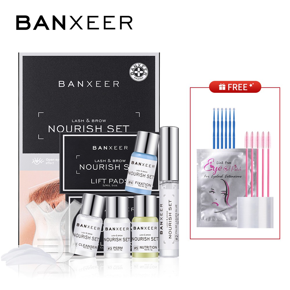 Bộ Dụng Cụ Uốn Cong Nâng Lông Mi Lông Mày BANXEER 2 Trong 1 Dạng Bán Vĩnh Viễn 190g | BigBuy360 - bigbuy360.vn