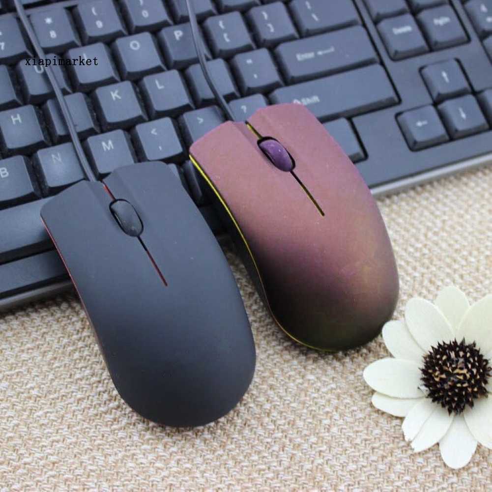 Chuột Quang Có Dây 1200dpi 3 Nút Bấm Dùng Để Chơi Game Usb 2.0 Cho Pc Laptop