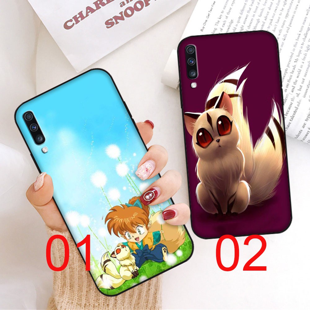 Ốp Điện Thoại Dẻo Viền Đen Họa Tiết Hoạt Hình Inuyasha Cho Samsung Note 20 Ultra S6 Edge A7 Plus Yu97