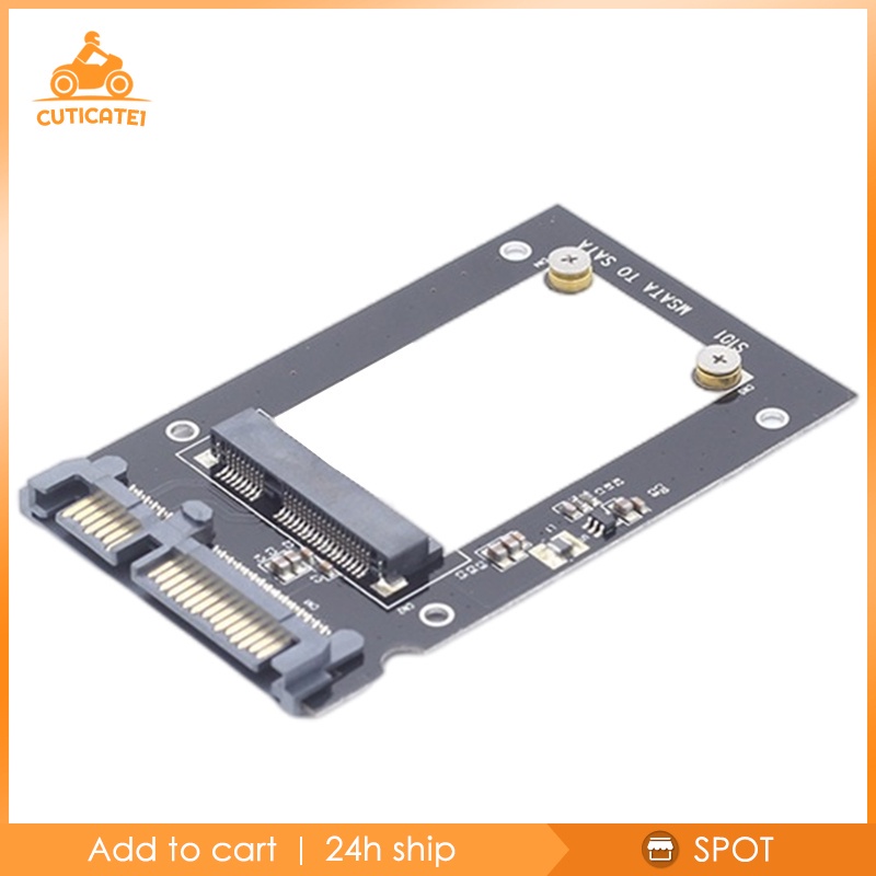 Bộ Chuyển Đổi Mini Msata Sang 2.5-inch Sata Iii Bằng Kim Loại Tiêu Chuẩn 1-8 Cho Windows 2000