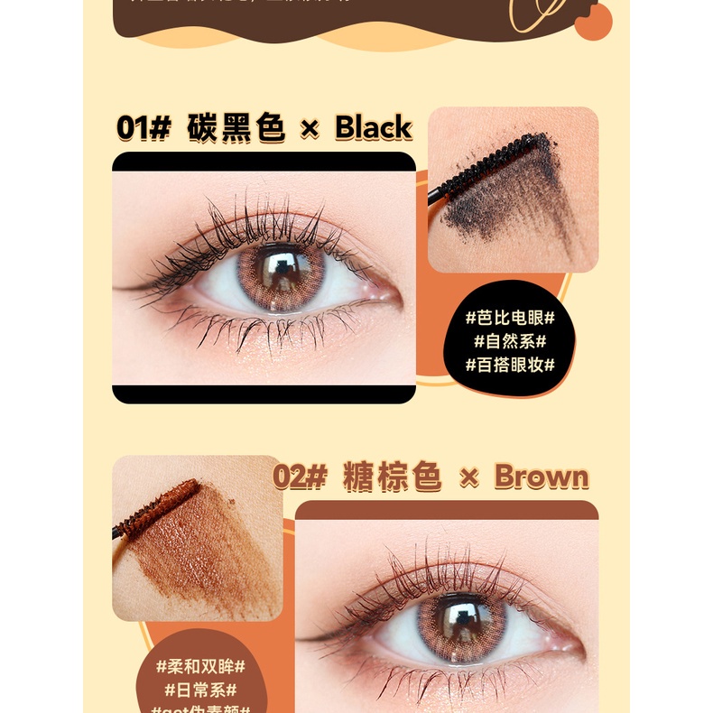Mascara 4d chống thấm nước chuốt dài mi tiện dụng