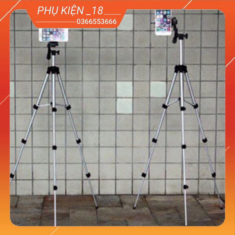 Gậy tripod 3 chân làm giá đỡ điện thoại ( mua 2 tặng 1 kệ đỡ mini)