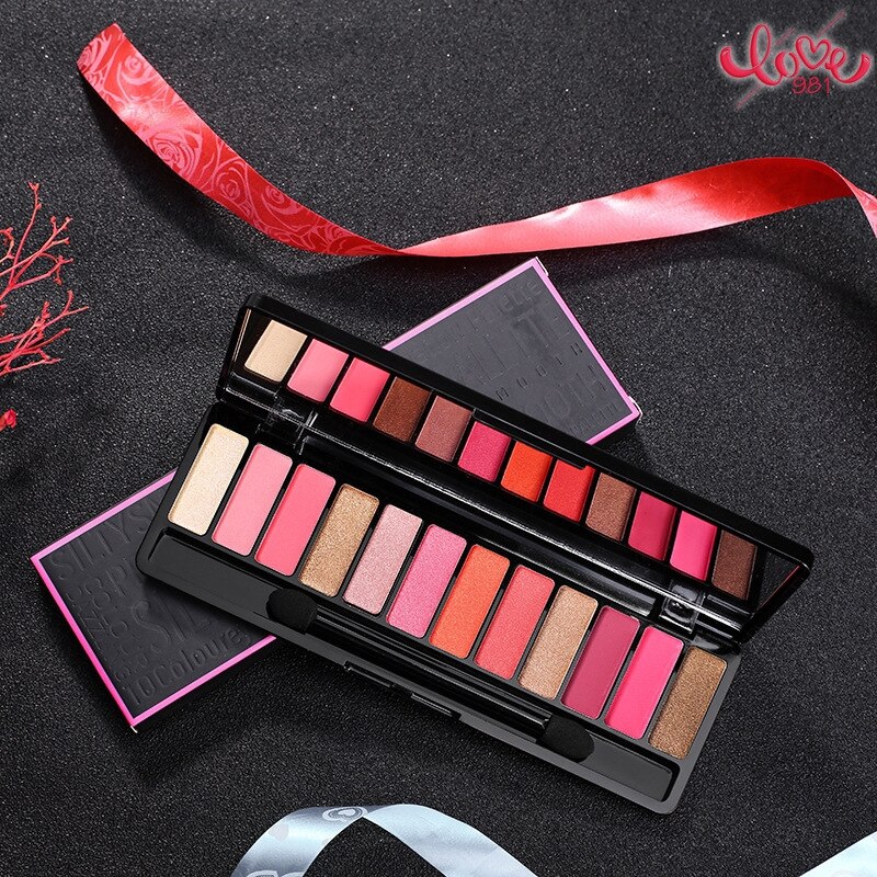 [Hàng mới về] Bảng phấn mắt 12 lì chống nước chống mồ hôi chống nhòe lâu trôi cho người mới bắt đầu | BigBuy360 - bigbuy360.vn