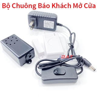 Bộ Chuông Báo Khách Mở Cửa Không Dây