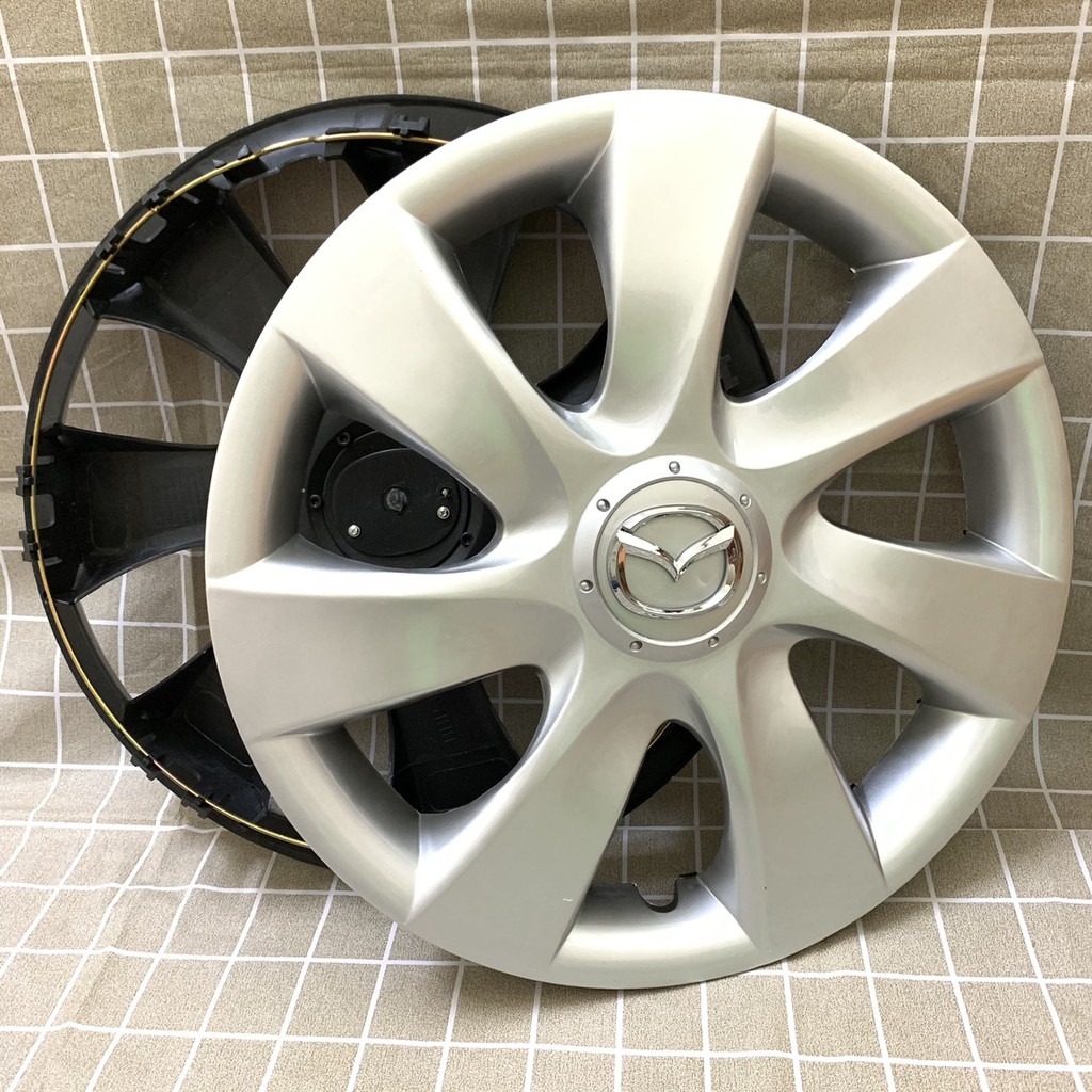 Ốp Mâm Lazang Cỡ Vành 15 inch Màu Bạc Cho Xe Mazda