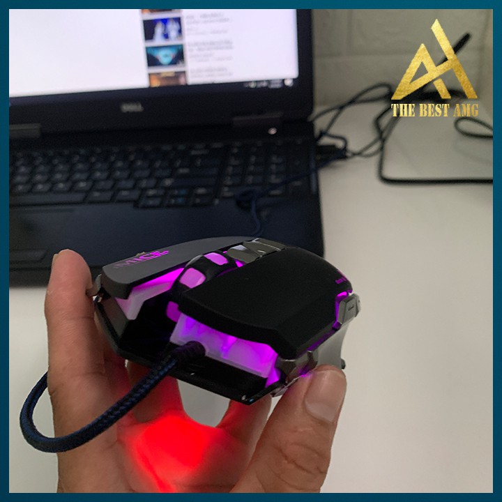 Chuột Gaming Đèn LED Chính Hãng Có Dây Mouse Chơi Game IMICE V9 - Chuột Máy Vi Tính PC Laptop Chuyên Game