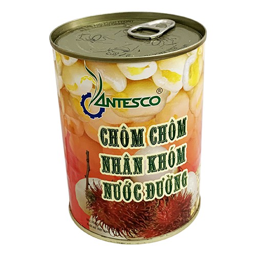 [RẺ VÔ ĐỊCH] Chôm chôm nhân khớm nước đường (565gr), thương hiệu Antesco, chế biến nước giải khát _FREESHIP