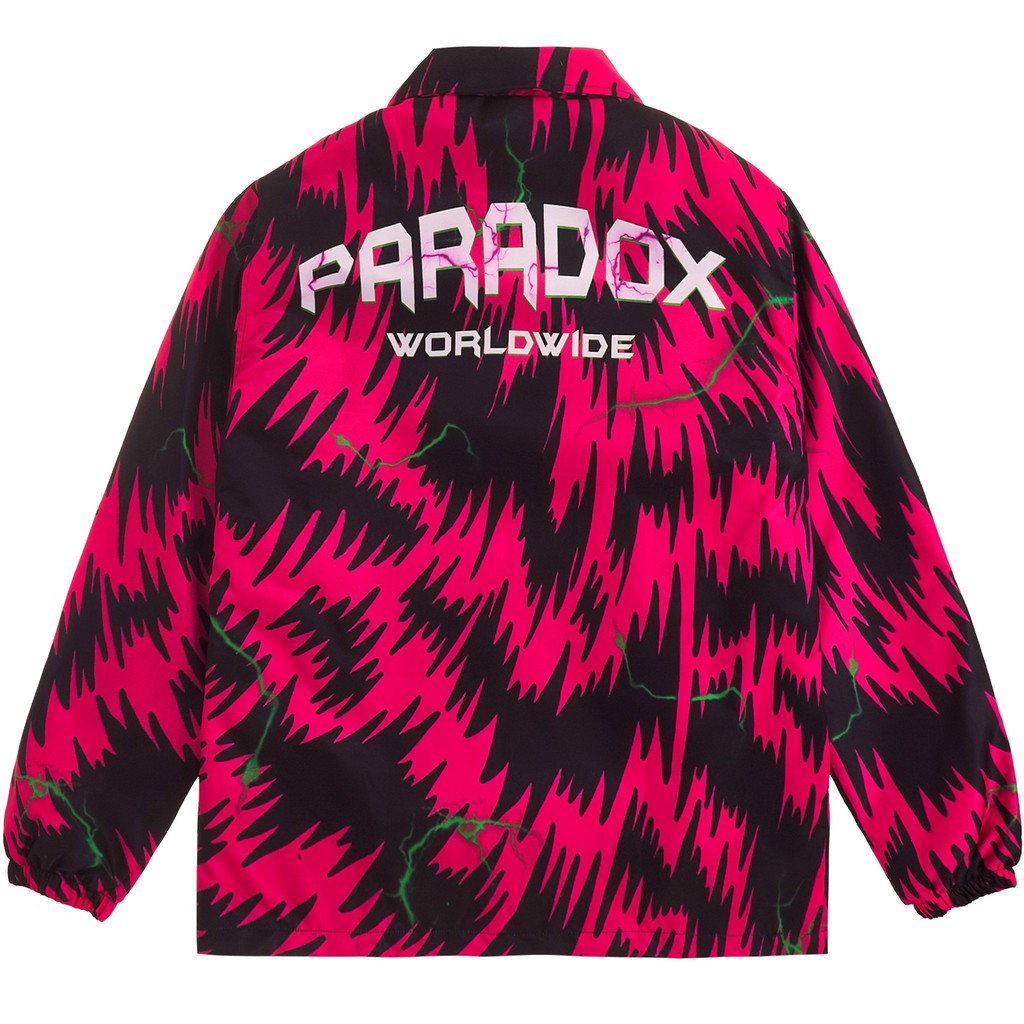 Áo khoác dù 2 lớp Paradox form rộng - Unisex - in hình - PELAGE