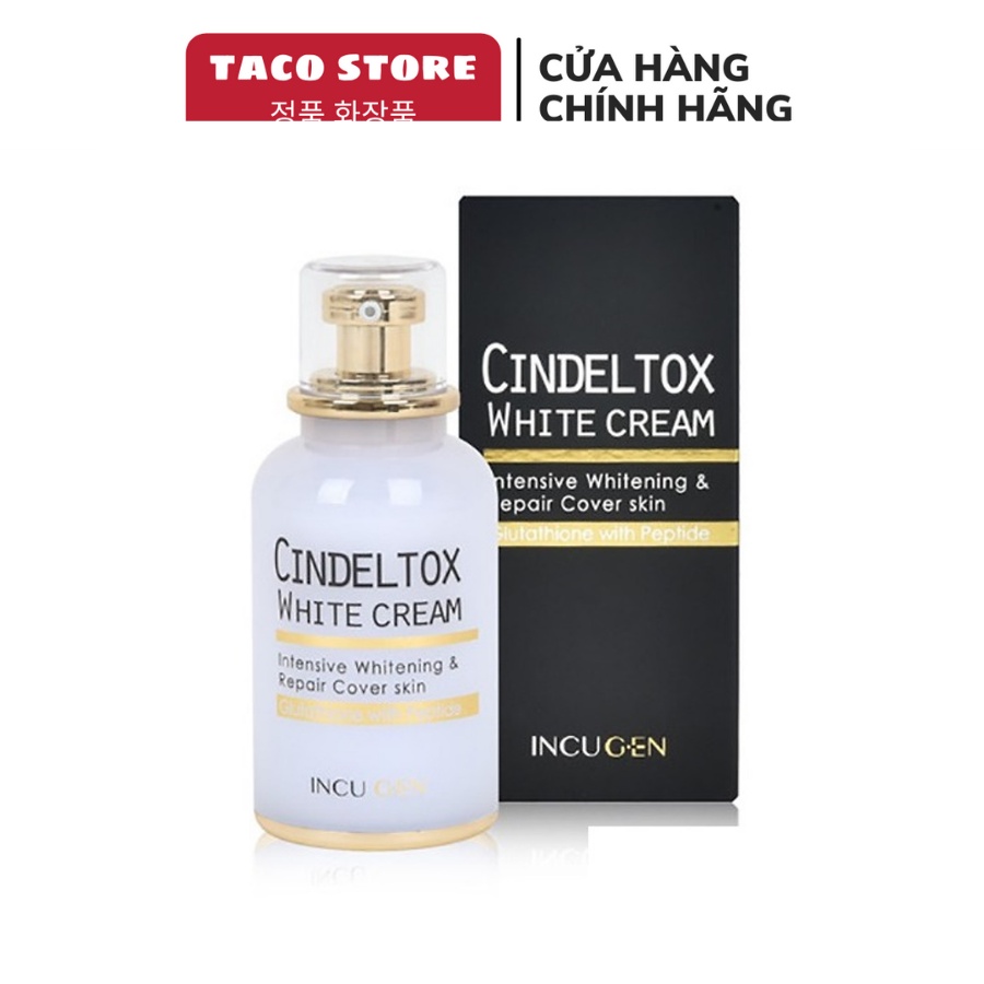 Kem Truyền trắng da Cindeltox White Cream Hàn Quốc