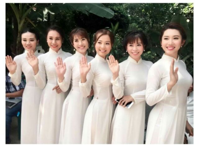 Áo dài học sinh SIÊU RẺ  cảm kết lên phom đẹp