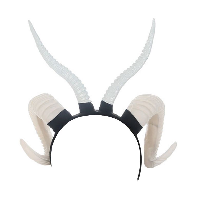 Cài Tóc Hình Sừng Cừu Phong Cách Gothic