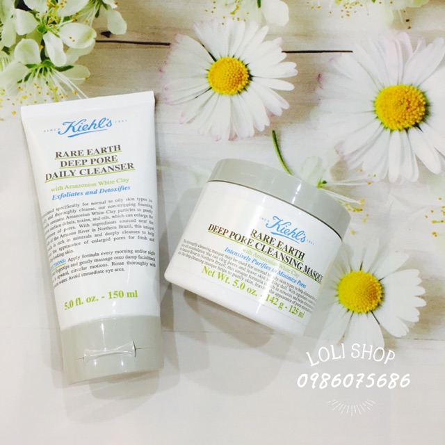 Kiehls Mask Mặt Nạ Đất Sét Kiehls  - 14ml 28ml 125ml