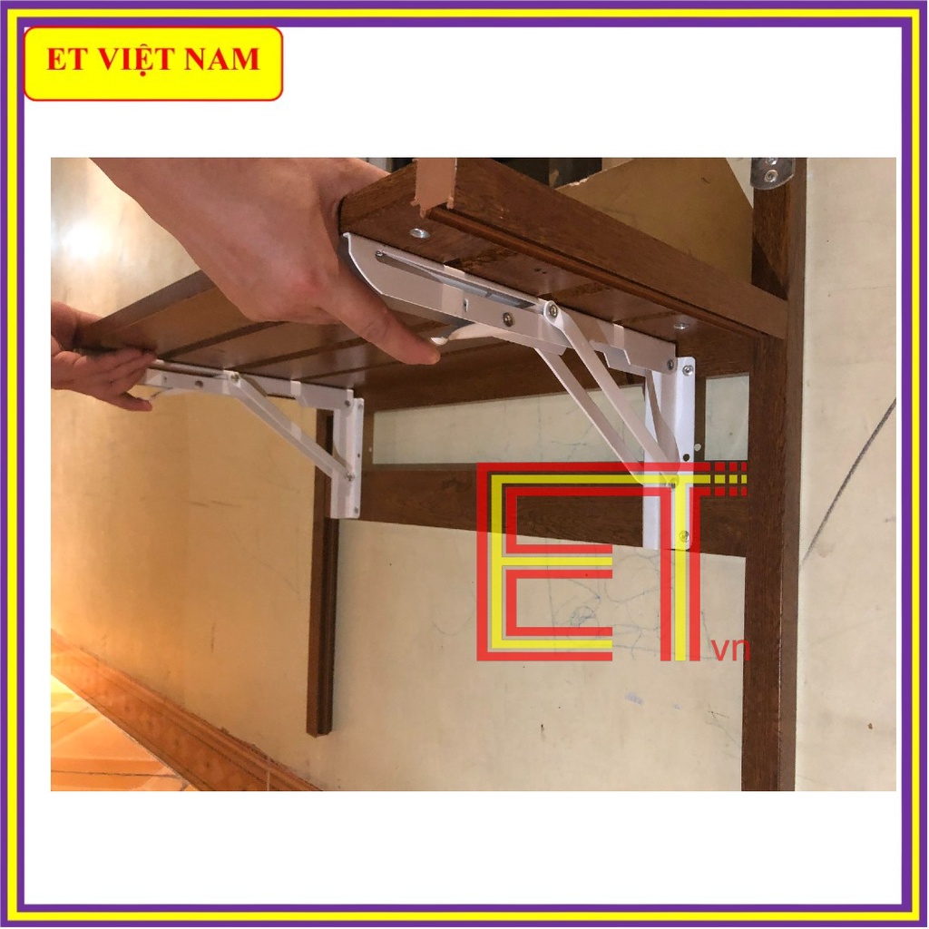 Bàn treo ban công - gập gọn thông minh, thương hiệu ALUMODE  nhôm gỗ cao cấp, không lão hóa do nắng