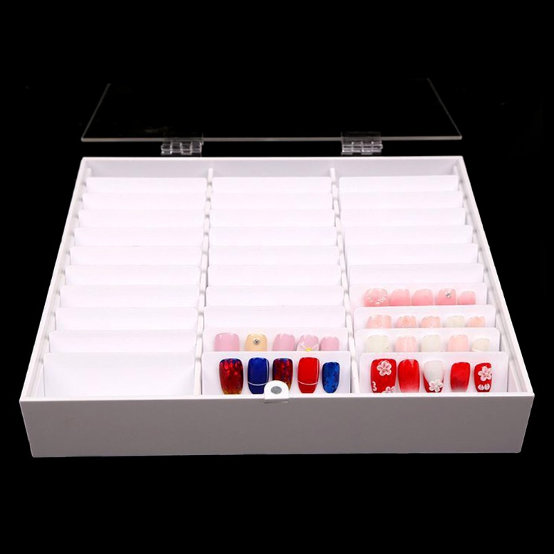 Hộp Đựng Móng Tay Giả YOUYO Trưng Bày Nhiều Màu Sắc