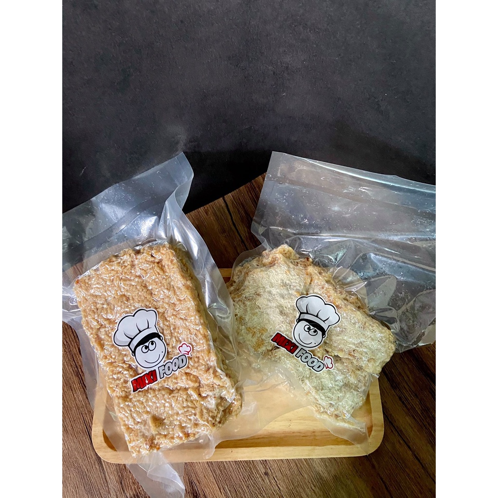 [HN - CHÍNH HÃNG] Cơm cháy siêu chà bông/ siêu ruốc, MIXIFOOD tuyệt phẩm lượng cao, 500G SIÊU NGON