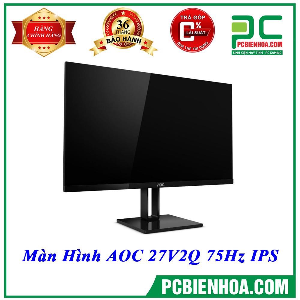 [Mã SKAMA07 giảm 8% đơn 250k]MÀN HÌNH AOC 27V2Q 75HZ IPS | BigBuy360 - bigbuy360.vn