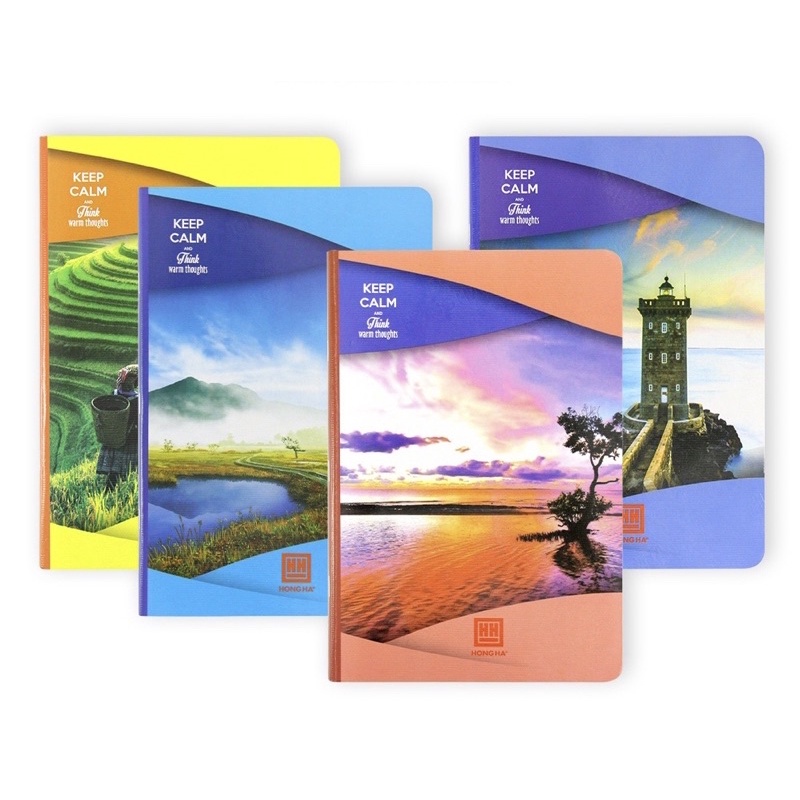 Vở kẻ ngang 200/300 trang sao mai keep calm Hồng Hà