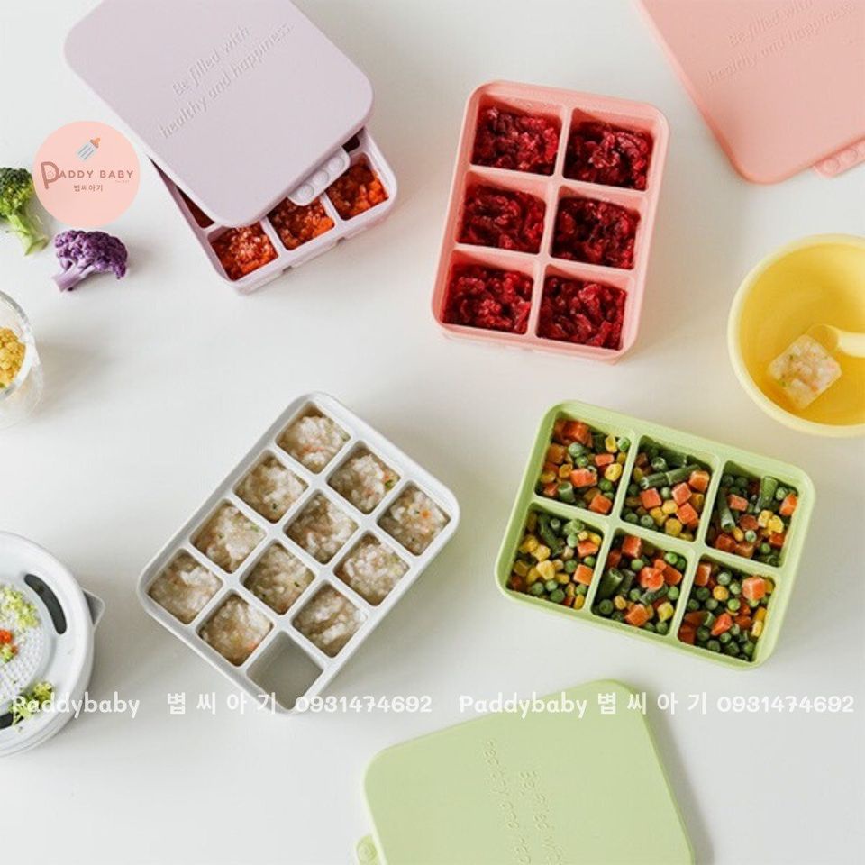 Khay trữ thức ăn Silicon Dailylike Bonbon cho bé