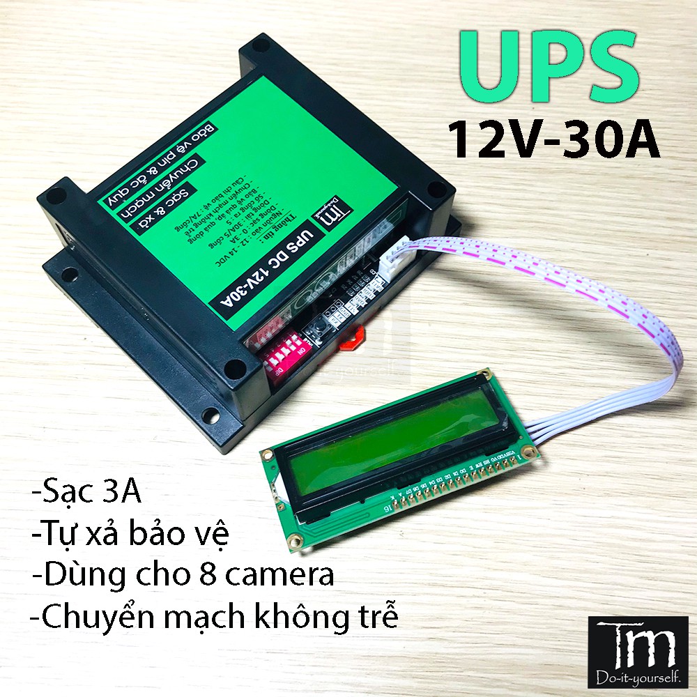 Bộ lưu điện 12V UPS 30A