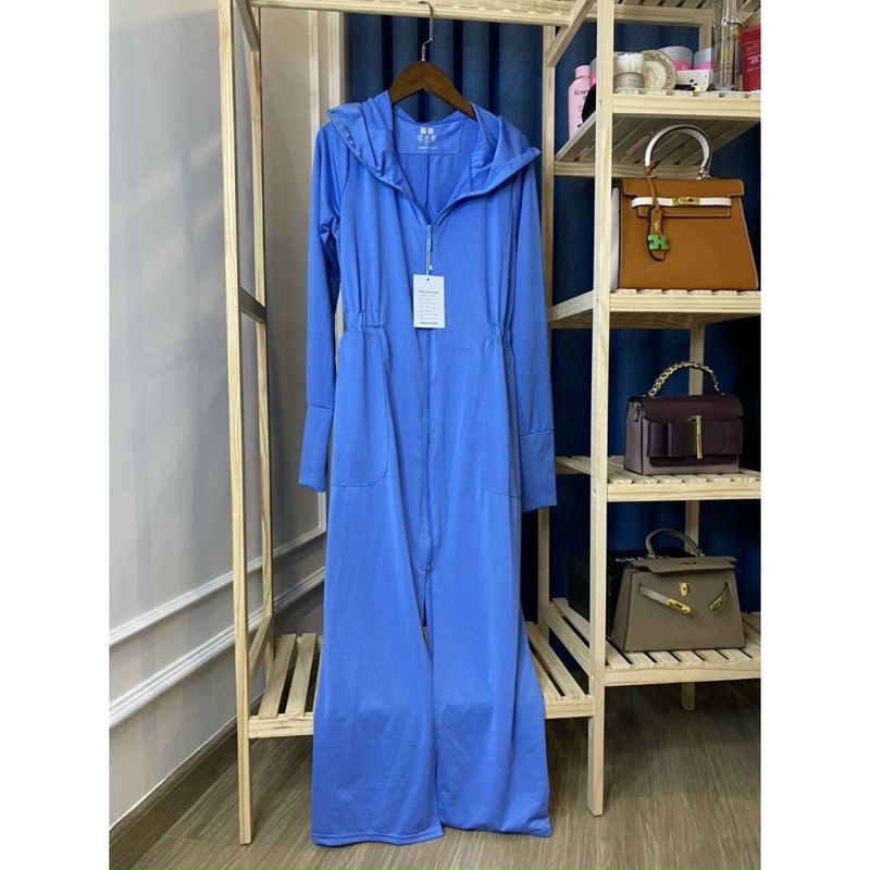 Áo chống nắng toàn thân, áo chống nắng dáng dài chống tia uv- mã A06 | BigBuy360 - bigbuy360.vn