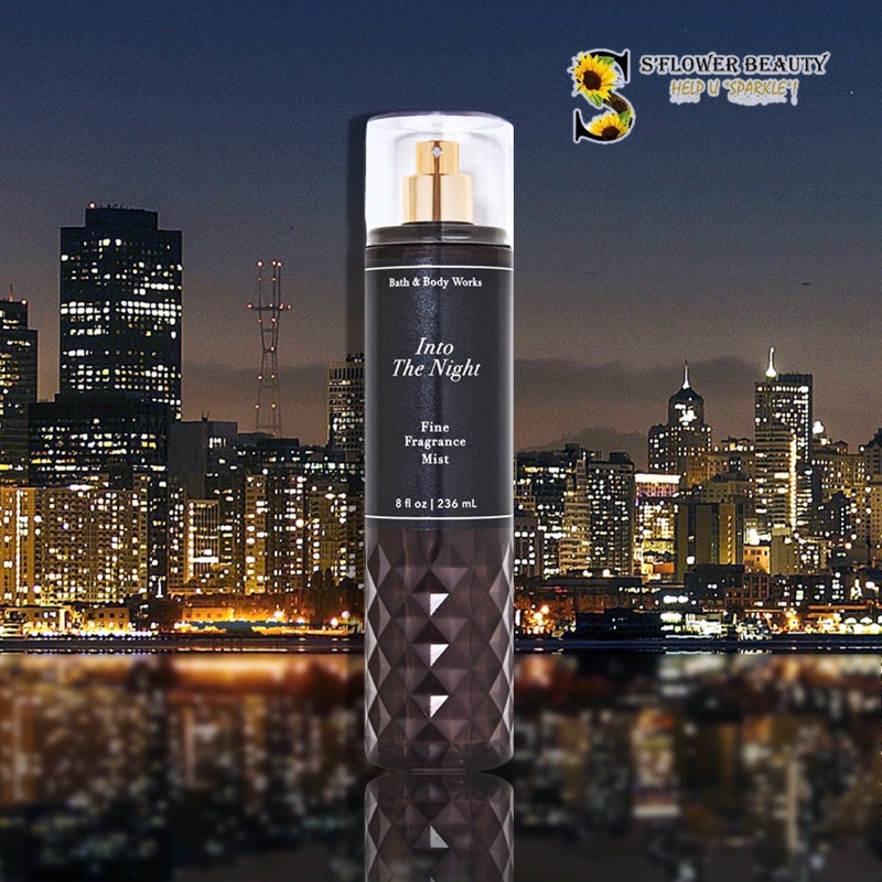 INTO THE NIGHT | Bst Faceted | Bộ Sản Phẩm Gel Tắm Dưỡng Thể Xịt Thơm Nước Hoa Lưu Hương Toàn Thân Bath &amp; Body Works