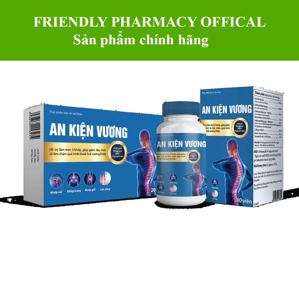 AN KIỆN VƯƠNG – Giúp bổ sung dưỡng chất cho khớp, trơn ổ khớp, tăng khả năng phục hồi khớp