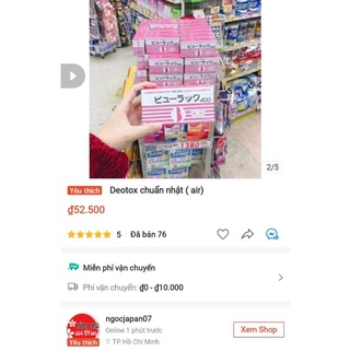 Detox thải đôc nhật( air)