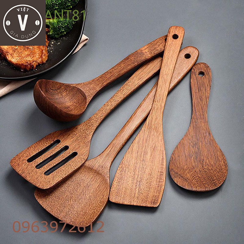 Muôi Xới Cơm Gỗ Trường Sơn. Muôi Gỗ Xới Cơm Hàng Loại 1