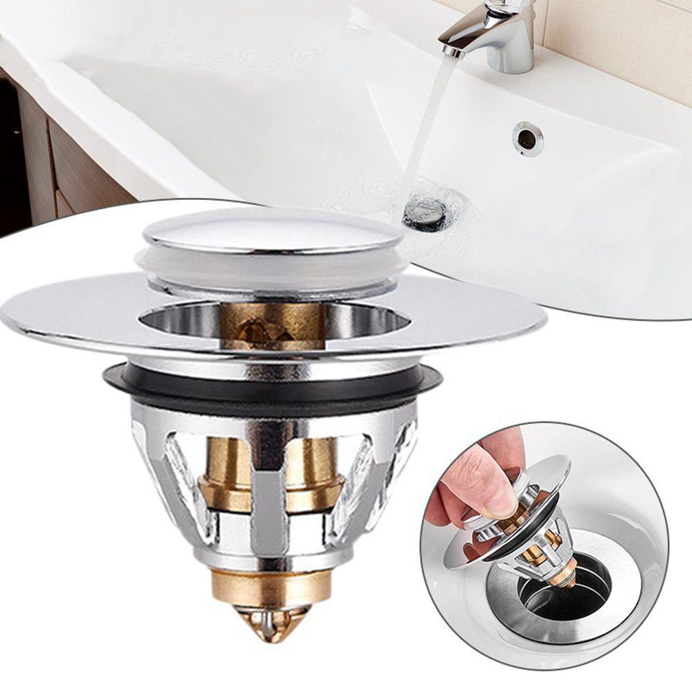 Nút Chặn Lỗ Thoát Nước Bồn Rửa Không Tràn Bằng Thép Không Gỉ Thông Dụng Cho Nhà