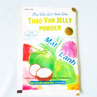 RAU CÂU DẺO TRÁI DỪA THẢO VÂN