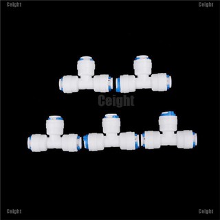 Set 5 đầu nối ống nước chữ T 1/4