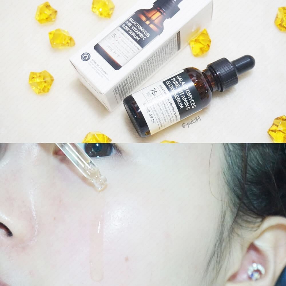 Tinh Chất Dưỡng Trắng Nuôi Dưỡng Làn Da Sáng Mịn Từ Bên Trong Some By Mi Galactomyces Pure Vitamin C Glow Serum 30ml