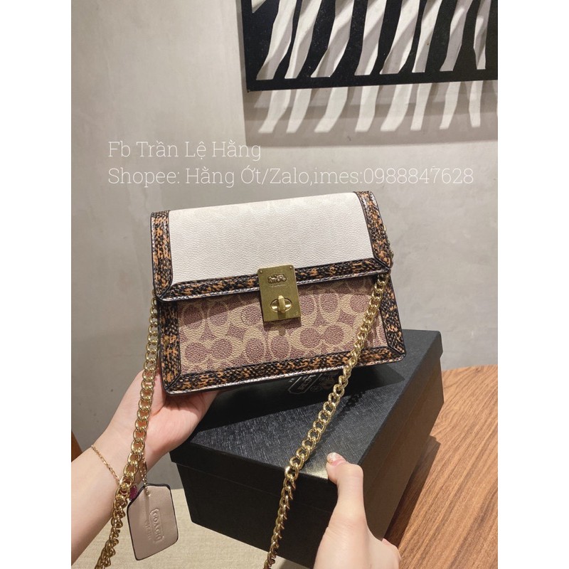 Túi chữ COO Size 22cm kèm hộp xuuuuất xịn
