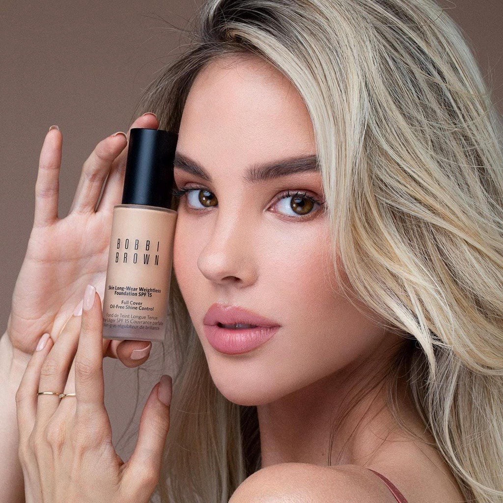 Kem nền Bobbi Brown kiềm dầu lâu trôi Bobbi Brown Skin Longwear Weightless Foundation SPF 30ml