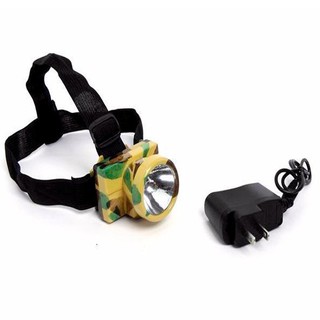 [ Hàng loại 1 ] Đèn pin đội đầu siêu sáng có ánh sáng vàng rằn ri bộ đội A1