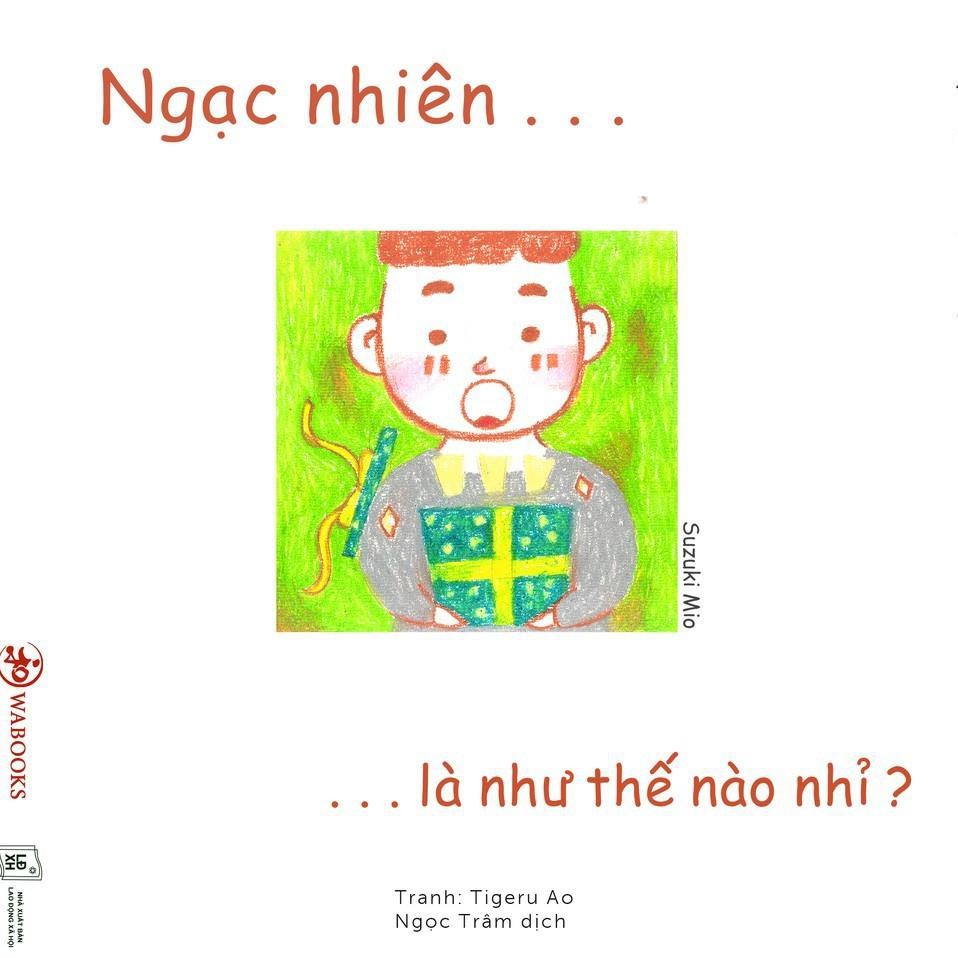 Sách Ehon - Ngạc nhiên là như thế nào nhỉ - Ehon Nhật Bản dành cho bé từ 0 - 6 tuổi