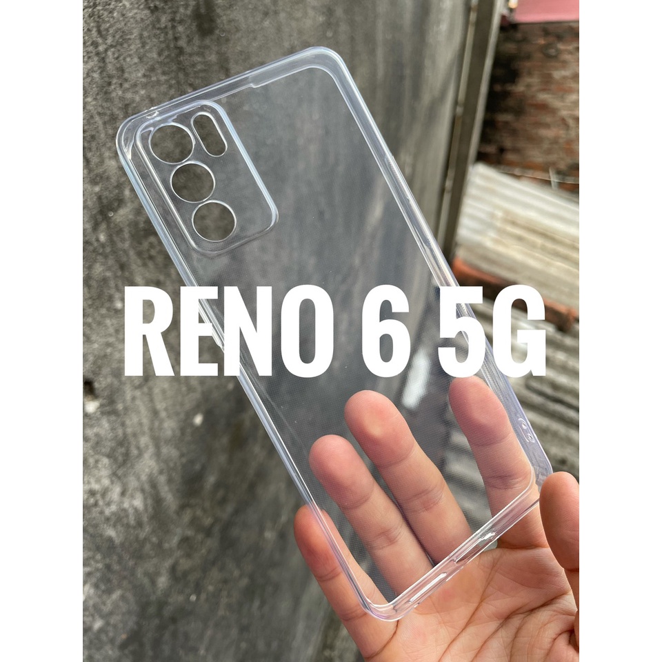 Ốp Lưng Oppo Reno 6 5G  Dẻo Trong Suốt Chính Hãng Gor, khoét mắt Camera