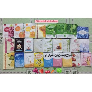 Mặt nạ nội địa trung Combo 3O mask Mix ( Săn hàng)