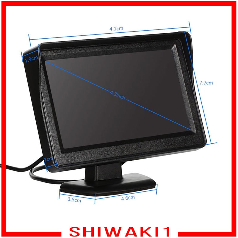 Màn hình 4.3" TFT LCD dễ lắp đặt cho xe hơi SUV Owner
 | WebRaoVat - webraovat.net.vn