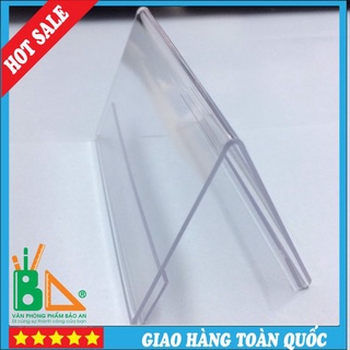 Biển Chức Danh Chữ A 6x10 chất liệu mica trong