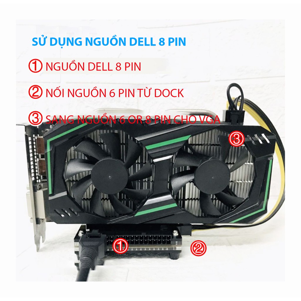 BỘ EGPU KẾT NỐI CARD MÀN HÌNH RỜI CHO LAPTOP