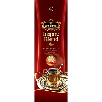 Cà Phê Rang Xay Inspire Blend KING COFFEE - Hộp 500g - phối trộn hoàn hảo 4 loại hạt café CULI Thượng Hạng | BigBuy360 - bigbuy360.vn