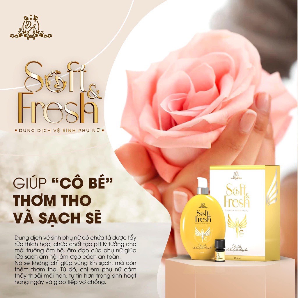 Dung Dịch Vệ Sinh Phụ Nữ Soft Fresh Đông Anh