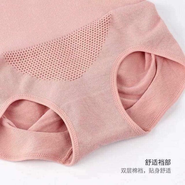 Set 4 Quần Cạp Cao Gen Bụng Nâng Mông Kháng Khuẩn