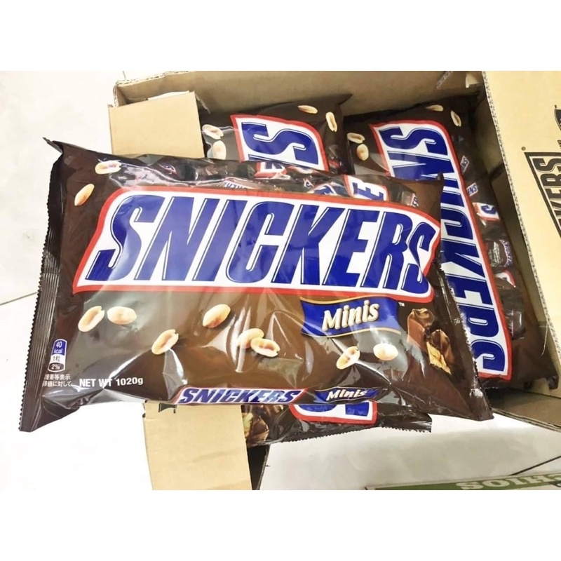 Socola Snicker Nhân Đậu Phộng Size Mini Chocolate Thái Lan