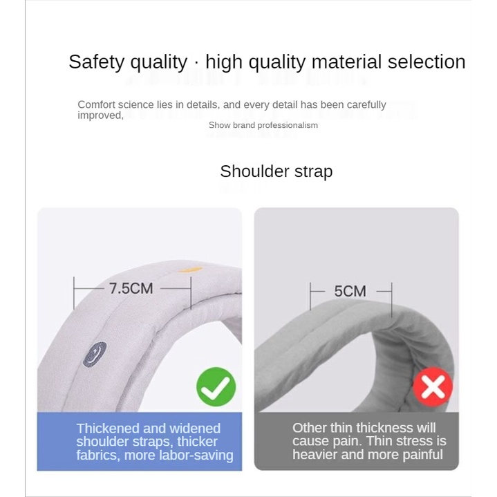 Đai địu em bé thiết kế đơn giản thoáng khí tiện lợi dễ sử dụng